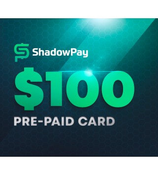 Shadowpay.com $100 Pre-paid Card Key GLOBAL